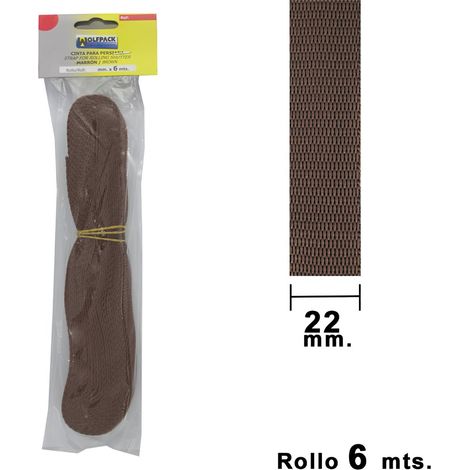 Nastro cieco marrone Wolfpack 22 mm. Rotolare 6 metri