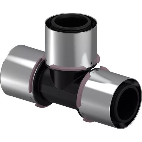 Uponor S-Press T de unión de composite PPSU 75-75-75, 1032888