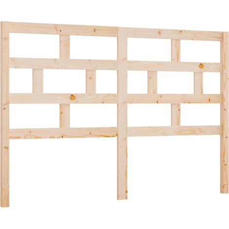 Maison Exclusive - Kopfteil 126x4x100 cm Massivholz Kiefer