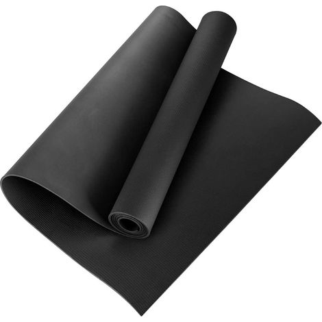 Tapis de yoga 4 mm, EVA antidérapant, fin, fitness, maison, gymnastique, tapis d'exercice Pilates, ensemble d'accessoires de sport (1/5)