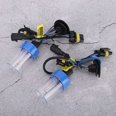 Lot de 2 ampoules xénon haute luminosité pour phares de voiture H7 5500K 55W - Accessoires auto (1/5)