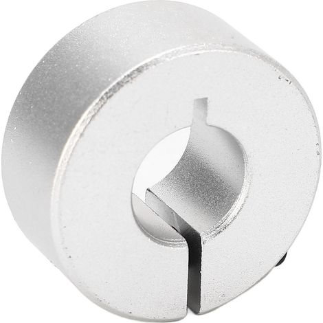 10 Stück Achsmanschetten aus Aluminiumlegierung, offene Ausführung mit Schraube, Sicherungsring für 12-mm-Welle, Packung mit 10 Stück. (1/5)