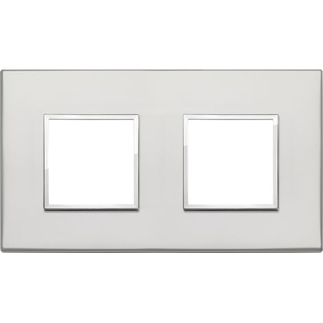 VIMAR - 21643.07.01 Placca 4M (2+2) int71 argento