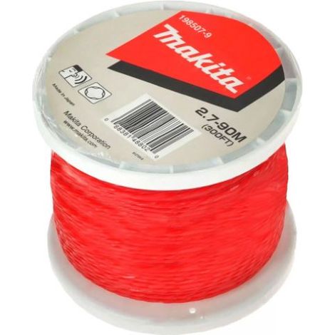 Makita 198507-9 Rund-Freischneiderfaden 2,7 mm x 90 m