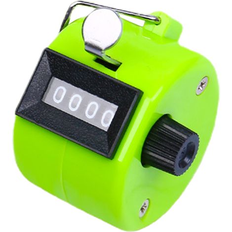 Compteur Mécanique Manuel à Compter, Design Compact et Durable, Idéal pour Boutique ou Commerce, Facilité d'Utilisation au Quotidien-KZQ