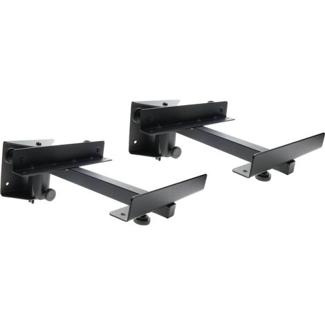 BeMatik - Support mural pour enceintes jusqu'à 15Kg (2 unités) (1/5)
