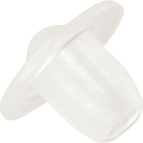 TD6 Türanschlagdämpfer zum Einbohren, Ø10.5 x 2,4 Bohrmaß ø5 x 6 transparent