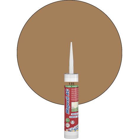 Mastic silicone MAPESIL AC - Coloris: 135 Poussière d'Or