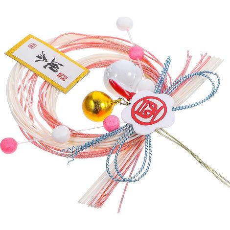 Couronne de paille décorative pour restaurant de sushis, lot de 4 ornements suspendus (1/5)