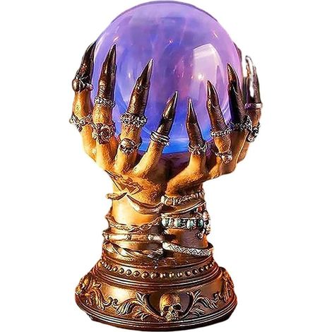 Boule plasma Bticx - Lampe à plasma avec socle, boule en verre décorative (1/5)
