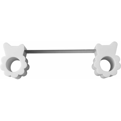 Tope de puerta hanstik goma flexible ajustable