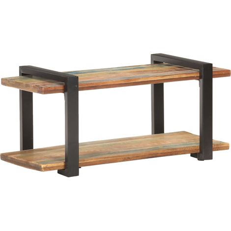 Mobile Porta TV 90x40x40 cm in Legno Massello di Recupero vidaXL (1/5)