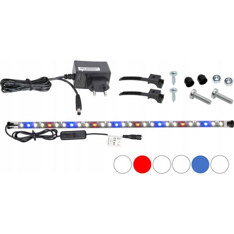 L谩mpara fluorescente LED para acuario FULL SPECTRUM de 50 cm (1/5)