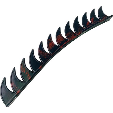 Autocollant Mototbike style punk en forme de peigne de coq pour moto, accessoires de mode, accessoires de décoration en peigne de coq (1/5)