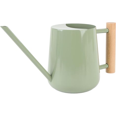 Arrosoir Pot en acier inoxydable avec manche en bois pour plantes succulentes Type 2 (1/5)