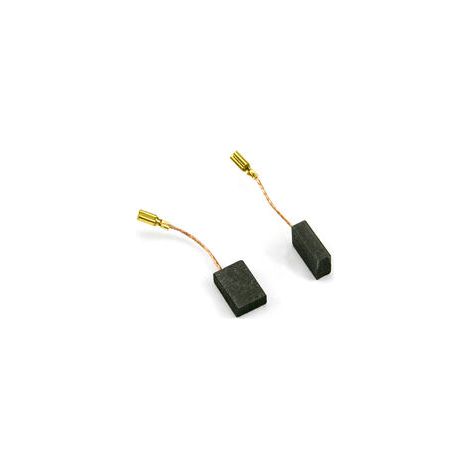 EASYCOMFORT 2 paires de balais de charbon 5x10x14.5mm S1M-F006-100 accessoires d'outils électriques pièces de rechange de moteur compatibles