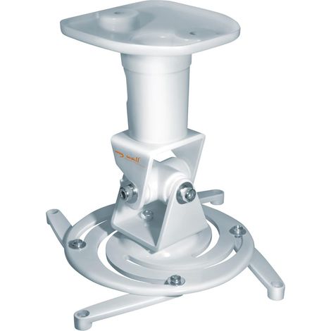 Support Plafond pour TV Pivotant 360° Inclinaison 180° Argent (1/5)