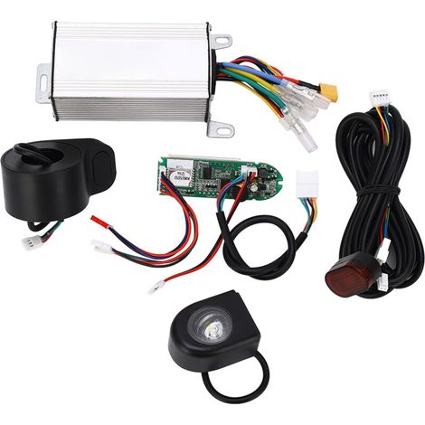 Contrôleur pour Scooter Électrique 36V 350W, Kit Affichage Alliage Aluminium Accessoires Vélo et Scooter