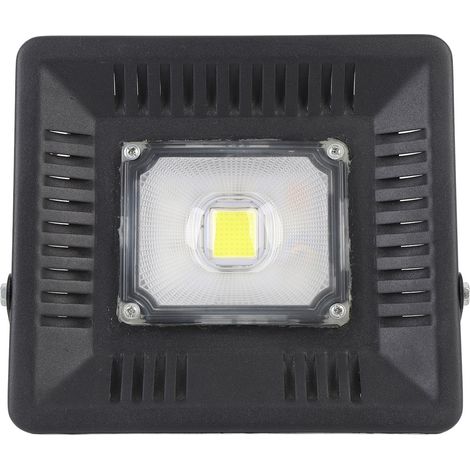 Ortviai Projecteur LED Extérieur 50 W – 5000 lm, Étanche IP67, Blanc Froid, pour Garage, Jardin, Cour