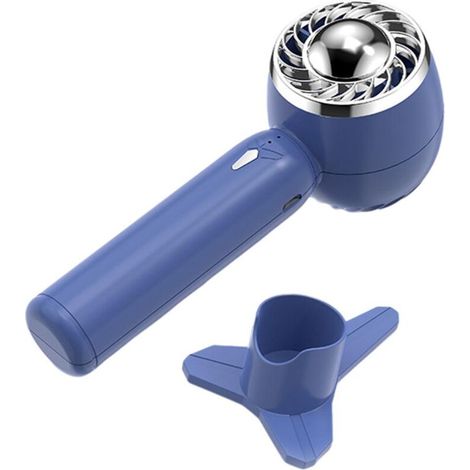 Ventilateur de Poche USB Rechargeable 2000mAh - Ventilateur Silencieux pour Voyage et Extérieur - Rafraîchisseur d'Été Portable (1/5)
