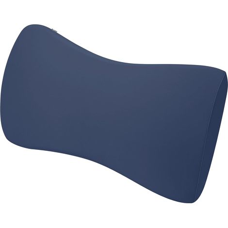Oreiller de Soutien Lombaire pour Dormir, Bas du Dos pour Dormir, Oreiller de Taille en Mousse à Mémoire de Forme, Lombaire Extensible, Coussin Ergonomique Dos(Bleu Foncé) (1/5)