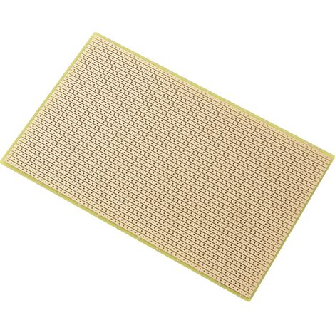TRU COMPONENTS SU527427 Europlatine Epoxyd (L x B) 16 mm x 10 mm 35 µm Rastermaß 2.54 mm Inhalt 1 S (1/2)