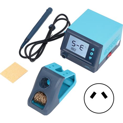 Station de soudage numérique 65W réglable fer à souder électrique avec thermostat AC100-240V prise AU outil de réparation soudure (1/5)