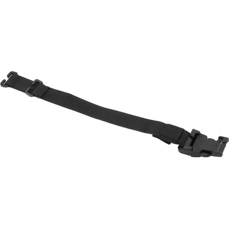 4 Sangles de Fixation pour Bagages avec Boucle en Métal Résistante - Noir (1/5)