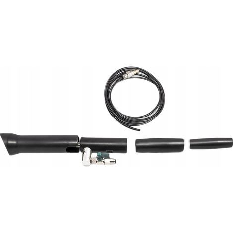 Adaptador negro para pistola de aspiradora BENBOW PRO Classic para limpieza de tapicería.