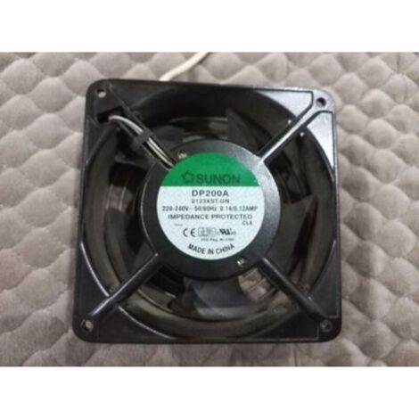 Ventilador de 230 V CA, 120 x 120 x 38 mm, 2 cables, 22 W, DP200A 2123XSL.GN, ventilador de chimenea (1/2)