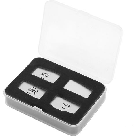 Lot de 4 boutons de réglage suspendus, garniture adhésive en alliage d'aluminium, compatibles avec les modèles Mercedes-Benz ML/GL/GLE/GLSA. (1/5)
