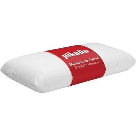 Oreiller Mousse à Mémoire de Forme 135 cm, Adaptabilité Cervicale et Hypoallergénique, Fermeté Moyenne pour Toutes les Positions, Double Taie Respirante et Douce (1/5)
