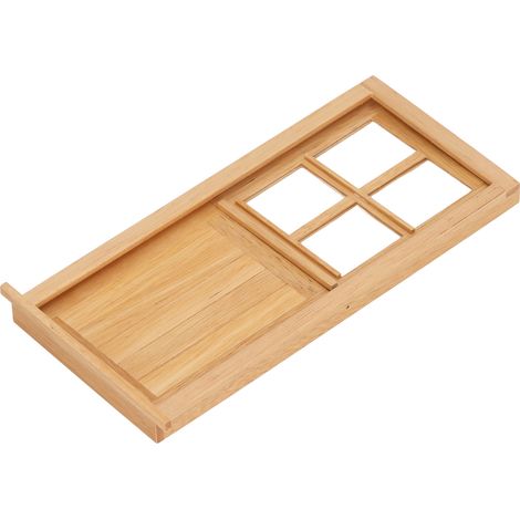 Porte miniature en bois pour maison de poupée 1:12, meuble en kit à peindre, accessoire détaillé pour décoration intérieure de poupée et créations miniatures. (1/5)