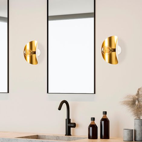 Wandlampe Goldmetall-Echelon