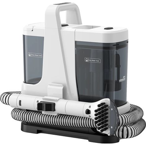 Nettoyeur à eau chaude portable, 4 modes de nettoyage, filtre HEPA, blanc (1/2)