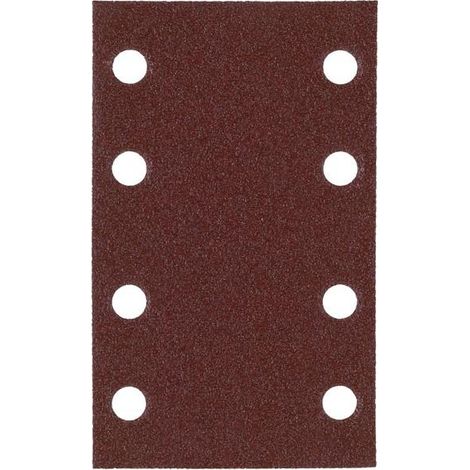 Papel de lija Milwaukee p180 80 mm x 133 mm 8 agujeros