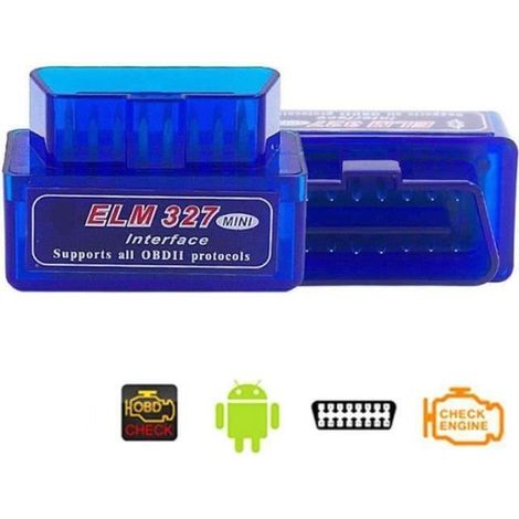Scanner de Diagnostic - Mini ELM327 - Bluetooth V2.1 - OBD2 - Universel (1/3)