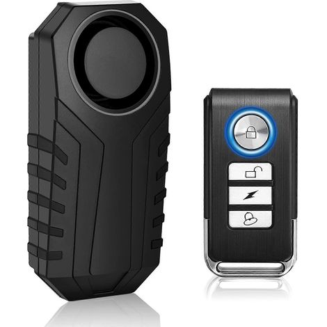 Alarme antivol sans fil KS-SF22R pour vélo, moto, voiture, scooter électrique, porte ou fenêtre, 113 dB Super Lou (1/5)