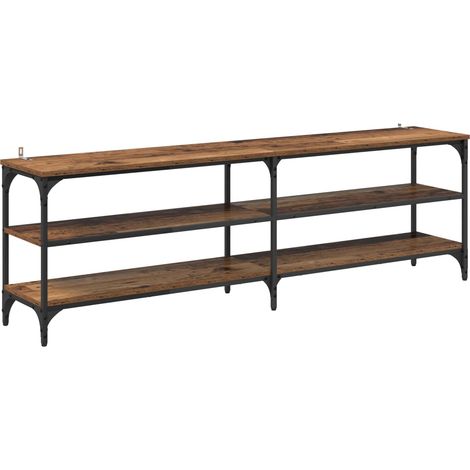 Maison Exclusive - Mobile TV Legno vecchio 160 x 30 x 50 cm (1/5)