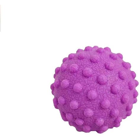 Balle de massage - Solide - Balle de yoga - Balle cacahuète - Relaxation musculaire - Points d'acupuncture - Rouleaux pour les pieds et les jambes - Appareil de massage (1/2)
