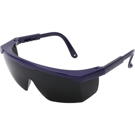 Lunettes de soudage à l'arc argon, branches extensibles, résistantes aux chocs, excellente protection, protection UV, vert foncé IR5.0 (1/5)