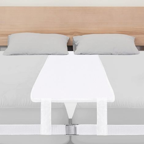 Kit de conversion de lit simple en lit king size avec sangle, housse amovible et lavable en machine, fixations multiples, connecteur de lit pour les séjours d'appoint, chambre familiale