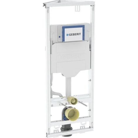 Geberit GIS elemento per WC sospeso, 114 cm, con cassetta da incasso Sigma 12 cm, soluzione ad angolo, 461303006