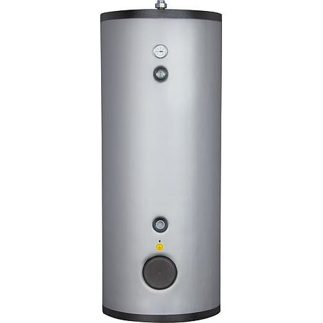 Réservoir pour pompe à chaleur WP2V-500, émaillé, avec 2 échangeurs de chaleur, contenu 500 litres (1/4)