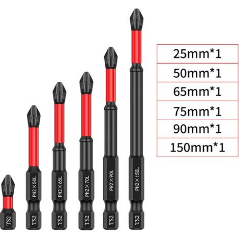 Pieces Magnetic Screwdriver Bit Holder Set, Non-Slip Cross Bit Screwdriver Bit, Multifunction Magnetic Screwdriver Bit for Home DIY and Auto Parts