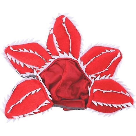 Chapeau à fleurs effrayantes et diaboliques pour chiens/chats, cadeau de festival, accessoires de cosplay - Taille L (1/5)