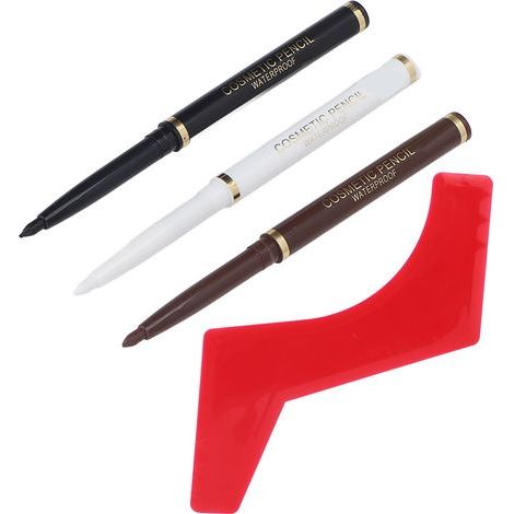 Stylo à Barbe Anti-transpirant, Kit de Modelage Ergonomique avec Pochoir (1/5)