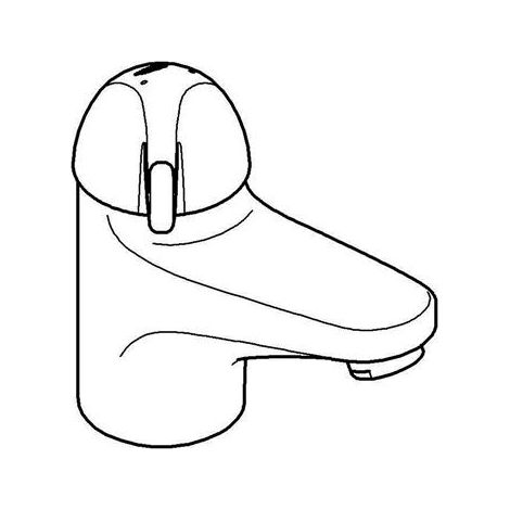 Grohe Euroeco Special - Waschtisch-Einhebelmischer, Chrom 32789000 (1/5)