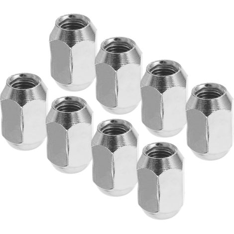 8 Écrous de Roue M10 X 125 en Acier Renforcé 10/12/14 Pouces Compatibles Quad et Camion Anti-Corrosion Accessoires Pneus et Jantes pour Véhicules Tout-Usage (1/5)