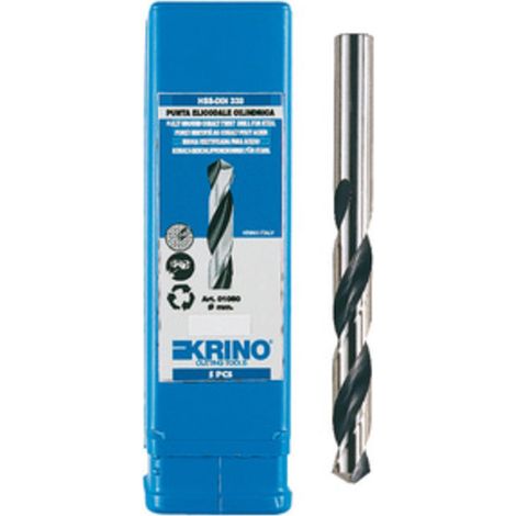 10 x PUNTA HSS RETTIFICATA STANDARD QUALITY  2,5 MM